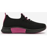 Resti Black women's sports shoes with fuchsia inserts Keteti - Footwear | Eponuda.ba
