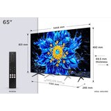 Tcl P8L 65P8L TV 165.1 cm (65) 4K Ultra HD Smart TV Wi-Fi Black 450 cd /m² | shoptok.hr