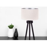  Duolla - Stona lampa LYON 1xE27/15W/230V Ø 30 cm krem | Eponuda.com