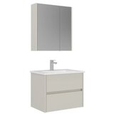 Hanah home Kupatilski ormarić sa umivaonikom i ogledalom (2 komada) Arno 65 773 | Eponuda.com