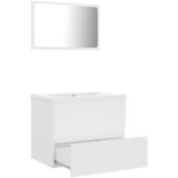  Set kupaonskog namještaja od iverice bijeli | shoptok.hr