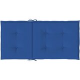  Jastuci za vrtne stolice 4 kom plavi 100 x 50 x 3 cm od tkanine | shoptok.hr