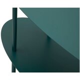 Mauro Ferretti Zelenomodra kovinska stranska mizica 34x118 cm Saturn – | Shoptok.si