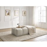 Bobochic Paris Bež tabure iz tkanine bouclé Everest – | Shoptok.si