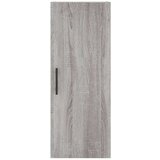 vidaXL Visoka komoda siva sonome 34 5x34x180 cm od konstruiranog drva | shoptok.hr