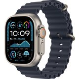 Apple Watch Ultra 2 v2 Cellular 49mm Natural Titanium Case with Navy Ocean Band | Eponuda.ba