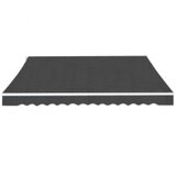  Ročno zložljiva tenda 600 cm antracitna | Shoptok.si