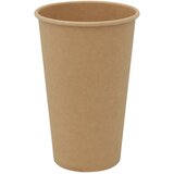  Papirnate šalice za kavu 1000 kom 16 oz 400 ml smeđe | shoptok.hr