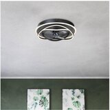 Eglo 35146 - LED prigušiva plafonski ventilator NAMORI 4xLED/9W/230V prečnik 50 cm crni + daljinski upravljač Cene