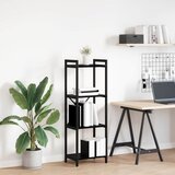  Polica Crni hrast 40 x 30 x 119 cm Konstruirano drvo | shoptok.hr