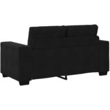  Set sofe 3 pcs Crna 221 x 80 x 80 cm Baršun | Eponuda.ba