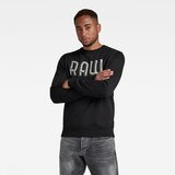 G-star Sweatshirt - G-star RAW Ashor sweat r black | Shoptok.si