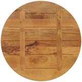 Stolna ploča Ø 70 x 3,8 cm okrugla od masivnog drva manga | shoptok.hr