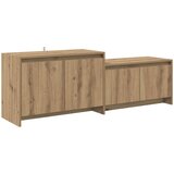  TV komoda 147 x 35 x 50 cm Hrast artisan Prerađeno drvo | shoptok.hr