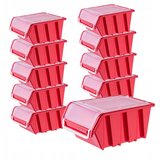KADAX Delavniški pladnji Skladiščni zabojniki Komplet 10 pladnjev Pladenj 155x100 mm, (5000355635) | Shoptok.si