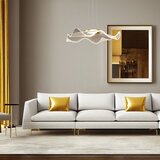  LED luster na sajli LARGO LED/16W/230V zlatna | Eponuda.com