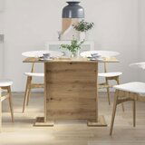  Blagovaonski stol od umjetnog drveta 110x60x75 cm | shoptok.hr