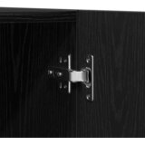 Ormarić s vratima Crni hrast 90 x 52 x 200 cm Konstruirano drvo | shoptok.hr