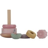 Little Dutch® Drveni toranj za slaganje s prstenovima, Fairy Garden | Shoptok.si
