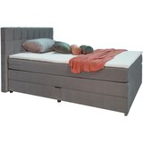 Hom`in POSTELJA BOXSPRING x , les, tekstil, leseni material siva | Shoptok.si