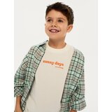 Reserved Bluza s vezenim uzorkom - bljedotirkizno | shoptok.hr