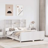  Okvir kreveta bez madraca bijeli 160x200 cm od masivne borovine | shoptok.hr