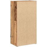 vidaXL Knjižna omara starinski les 40x24x77 cm inženirski les | Shoptok.si