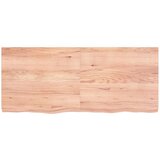  Kupaonska radna ploča svjetlosmeđa 140x60x6 cm tretirano drvo | shoptok.hr