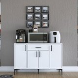 Hanah home JE136 - 3144 white multi purpose cabinet Cene