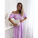Resti Purple women's mini dress a'la hiszpanka- Clothing | Shoptok.si