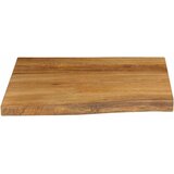 Stolna ploča 80x80x3,8 cm od masivnog drva manga sa živim rubom | shoptok.hr