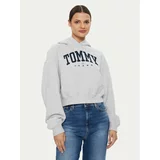 Tommy Jeans Jopa Varsity DW0DW19291 Siva Relaxed Fit