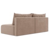 Makamii Svjetlo smeđa sklopiva/s prostorom za odlaganje sofa 216 cm Kalena – | shoptok.hr