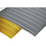 COBA Podloga za preprečevanje utrujenosti Orthomat® Ribbed, širina 1220 mm, na tek. m, siva | Shoptok.si