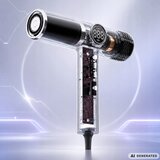 Verk Profesionalno sušilo za kosu 2000 W, brushless 130.000 o/min, digitalno, difuzor – srebrno | shoptok.hr