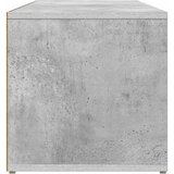  Klupa za spremanje obuće siva boja betona 105x35x35 cm drvena | shoptok.hr