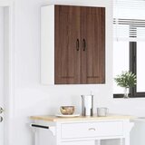  Zidni kuhinjski ormarić Zidne 2 pcs Smeđi hrast 30 x 31 x 80 cm | shoptok.hr
