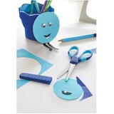  ŠKARE ŠKOLSKE 13CM OBLE SA ZAŠTITOM GRIP FABER CASTELL 1815 SORTIRANO BLISTER | Shoptok.si