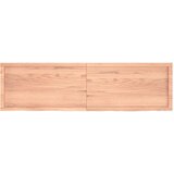  Kupaonska radna ploča svjetlosmeđa 180x50x4 cm tretirano drvo | shoptok.hr