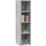 vidaXL Visoka omara siva sonoma 30x41x124 cm inženirski les | Shoptok.si