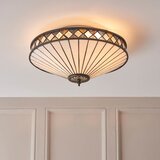 Endon 64145 - plafonska svetiljka tiffany fargo 2xE27/60W/230V, prečnik 41,5 cm | Eponuda.com