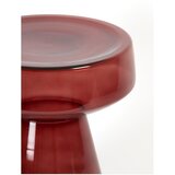 Light & Living Steklena okrogla stranska mizica ø 37 cm Dakwa – | Shoptok.si