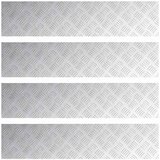  Stepenica Pravokutni 4 pcs Srebrno 90 x 20 cm Aluminij | shoptok.hr