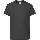 Fruit Of The Loom Black T-shirt for Children Original Cijene
