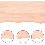  Polica 160x50x(2-4) cm neobrađena masivna hrastovina | shoptok.hr