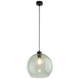  Luster na lanku CUBUS 1xE27/15W/230V crna/zadimljena zelena | Eponuda.com