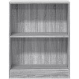  Polica za knjige sivi hrast 60x24x76 cm konstruirano drvo | shoptok.hr