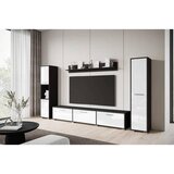 MID.YOU Dnevni Regal Bogota Xl, Antracit, Bela, 4-Delno | Shoptok.si