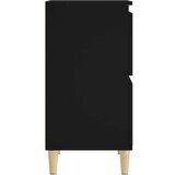 Komode 3 kom crne 60x35x70 cm od konstruiranog drva | shoptok.hr