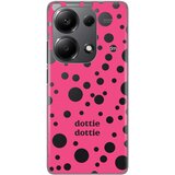  torbica silikonska print skin za xiaomi redmi note 13 pro 4G dottie dottie pink Cene